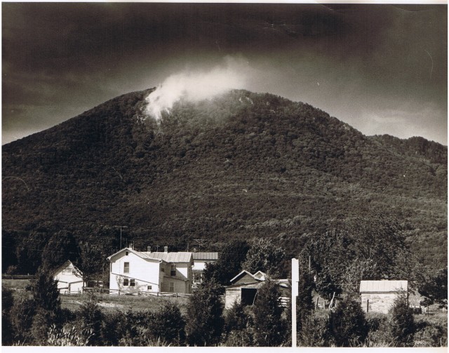 Fire on Massanutten Mountain